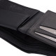 Kožená pánská peněženka v dárkové krabičce černá SCC09/T