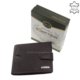 Kožená pánska peňaženka Giultieri SGV67 čierna