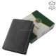 Usnjena denarnica za datoteke, črna Giultieri GA475