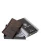 Leather card holder with switch hunting leather La Scala Luxury LSH2038/T brown