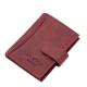 Leren kaarthouder met schakelaar jachtleer La Scala Luxury LSH2038/T bordeaux