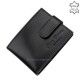 Kožený držiak na karty Corvo Bianco Luxury COR30809/T čierny