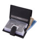 Porte-cartes en cuir dans une boîte cadeau noir SCB2038/T