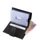 Porte-cartes en cuir dans une boîte cadeau noir SGG2038/T