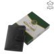 Porte-cartes en cuir noir Giultieri GA808 / T