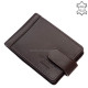 Porte-cartes en cuir avec protection RFID marron ACL30809/T