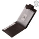Leather card holder with RFID protection brown ACL30809/T