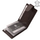 Kožené pouzdro na karty s RFID ochranou hnědé ACL30809/T