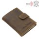 Leather card holder with RFID protection GreenDeed DOP2038