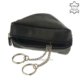 Leather keychain La Scala M-005 black