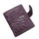 Porte-cartes femme en cuir Sylvia Belmonte ROU08 violet