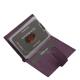 Usnjen ženski kartonček Sylvia Belmonte ROU08 vijoličen