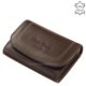 Leather women's wallet Corvo Bianco CN068 brown