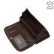 Skórzany portfel damski Corvo Bianco CN155 brązowy