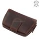 Leder Damen Geldbörse GreenDeed OP04-PI / BROWN
