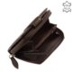 Leather women's wallet La Scala DN04brown