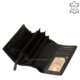 Usnjena ženska denarnica La Scala DN57006 črna