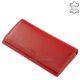Leather women's wallet La Scala DN72037 red