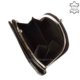 Portefeuille femme en cuir La Scala DN81 noir