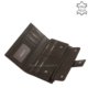 Leather women's wallet La Scala DN82 black