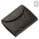 Kožená dámska peňaženka Sylvia Belmonte RO02 čierna