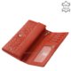 Skórzany portfel damski Sylvia Belmonte RO05 czerwony