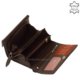 Leather women's wallet Sylvia Belmonte RO06 brown