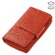 Usnjena ženska denarnica Sylvia Belmonte RO14 rdeča