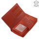 Skórzany portfel damski Sylvia Belmonte RO14 czerwony