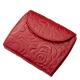 Leather women's wallet Sylvia Belmonte ROU02 red