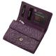 Kožená dámska peňaženka Sylvia Belmonte ROU06 fialová