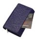 Skórzany portfel damski Sylvia Belmonte ROU100 niebieski