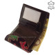 S. Belmonte patterned women's wallet brown S1400-IGU