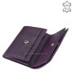 Portefeuille femme LA SCALA en cuir véritable DCO99691 violet