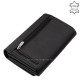 Women's wallet LA SCALA made of genuine leather DCO57006 black