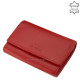 Női pénztárca LA SCALA valódi bőrből DCO068 piros