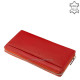 Női pénztárca LA SCALA valódi bőrből DCO1334 piros