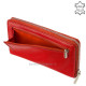 Women's wallet LA SCALA genuine leather DCO1334 red
