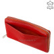 Portefeuille femme LA SCALA cuir véritable DCO1334 rouge