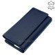 Dámská peněženka LA SCALA z pravé kůže DCO452 modrá