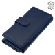 Dámská peněženka LA SCALA z pravé kůže DCO452 modrá