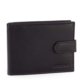 Kožená peňaženka s vypínačom DG88 čierna