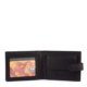 Kožená peněženka s vypínačem DG88 černá
