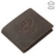 Leather wallet brown WILD BEAST MWS1021