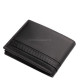 Leather wallet in gift box black Giultieri SCR1021