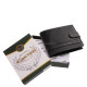 Leather wallet in gift box black Giultieri SCR1021/T