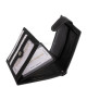 Leather wallet in gift box black Giultieri SCR6002L/T