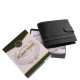 Leather wallet in gift box black Giultieri SCR6002L/T