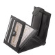 Bőr pénztárca díszdobozban fekete SCN6002L/T