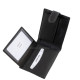Portefeuille en cuir dans une boîte cadeau noir SGG09/T